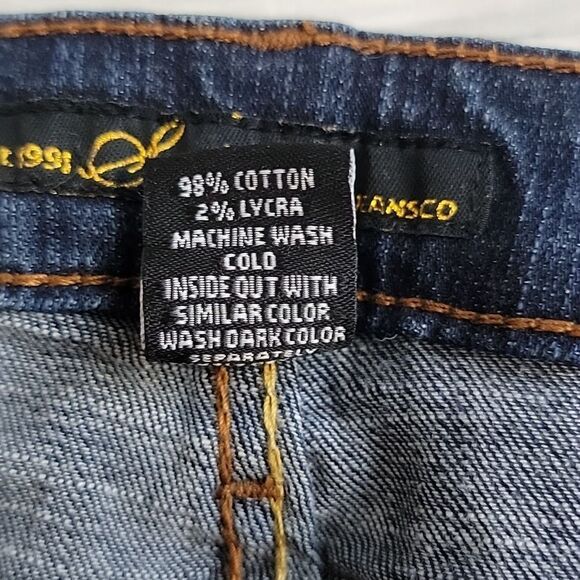 South Pole Darkwash Blue Denim Bootcut Jeans Womens Size 9 - Picture 11 of 14